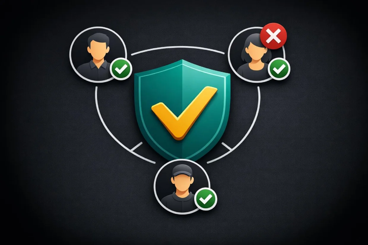 Verified agent badge for All Panel Mahadev Book versus unverified operators